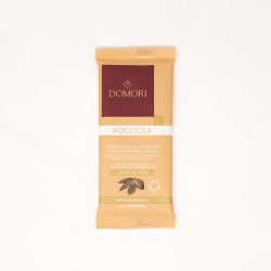 Domori Nocciola Milk Chocolate Bar with Whole & Roasted Hazelnuts