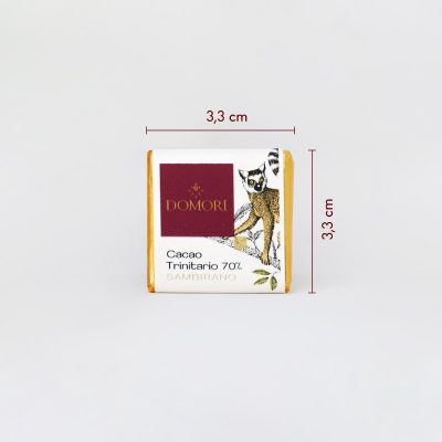 Domori Trinitario Madagascar 70% Dark Chocolate Square