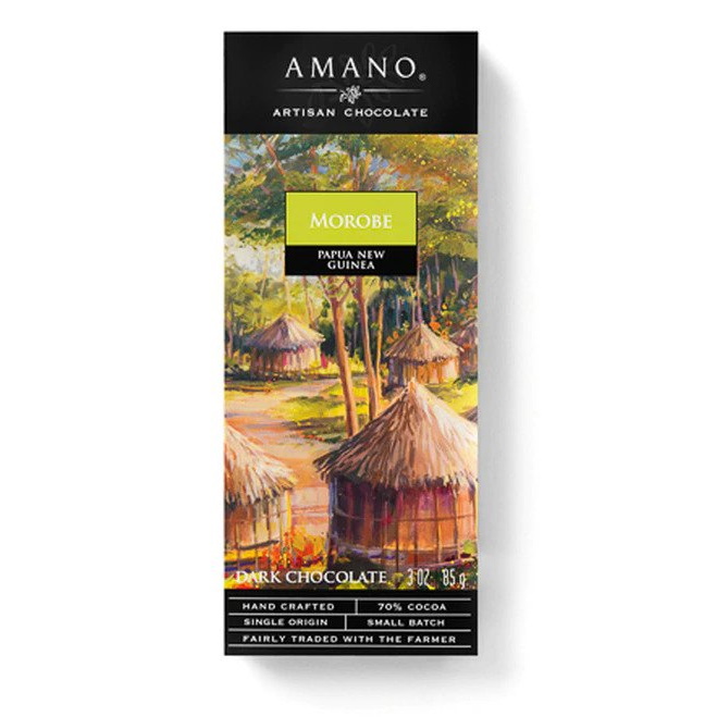 Amano Morobe Papua New Guinea 70% Dark Chocolate Bar