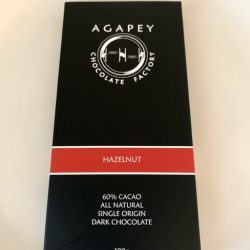 Agapey 60% Dark Chocolate Bar with Hazelnut