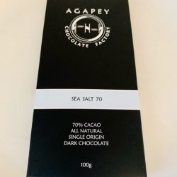 Agapey 70% Dark Chocolate Bar with Sea Salt