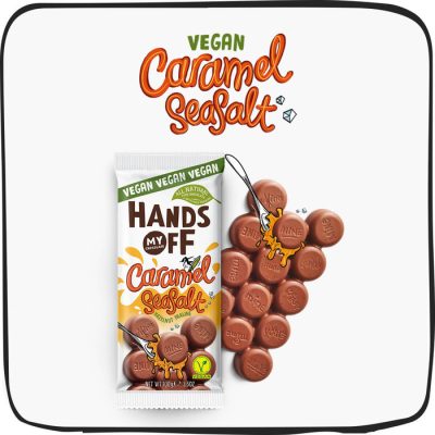Hands Off My Chocolate Caramel Sea Salt Hazelnut Praline Bar