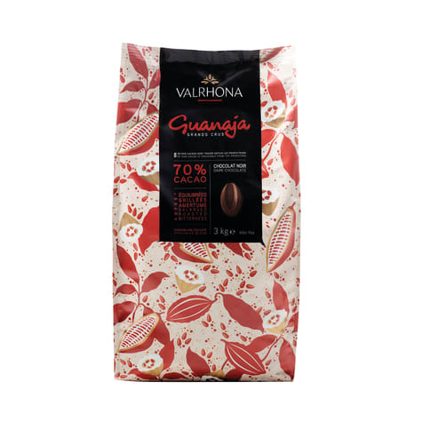 Valrhona Guanaja 70% Dark Couverture Chocolate Feves