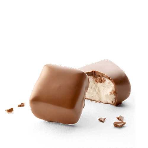 Barú 4-Piece Milk Chocolate Covered Marshmallows open