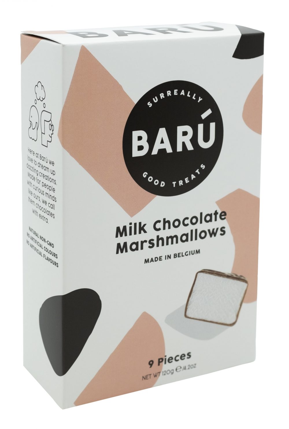 Barú 9-Piece Milk Chocolate Covered Marshmallows 2