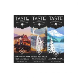 Taste Artisan Chocolate Explore Utah Valley Mini Chocolate Bar Flight (Collection 2)