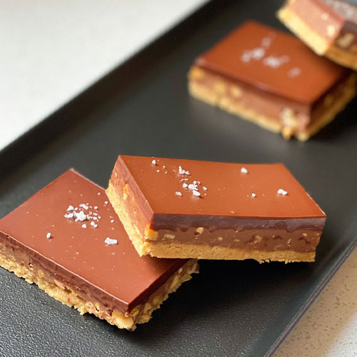 Valrhona Chocolate Peanut Bars