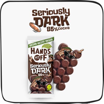 Hands Off My Chocolate 85% Seriously Dark Chocolate Bar