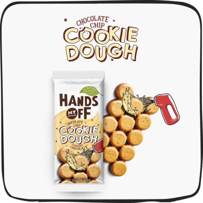 Hands Off My Chocolate Chocolate Chip Cookie Dough Flavored Chocolate Bar