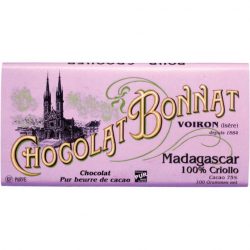Chocolat Bonnat Madagascar 100% Dark Chocolate Bar