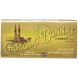 Chocolat Bonnat Milk Chocolate Bar with Almond Praline