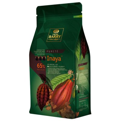 Cacao Barry Inaya™ 65% Dark Couverture Chocolate Discs