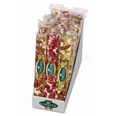 Carlier Assorted Nougat Bar Display 2-min