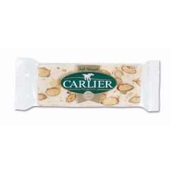 Carlier Vanilla Honey Nougat Bar with Almonds & Pistachios-min