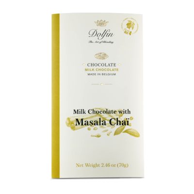 Dolfin 37% Milk Chocolate Bar with Masala Chaï-min