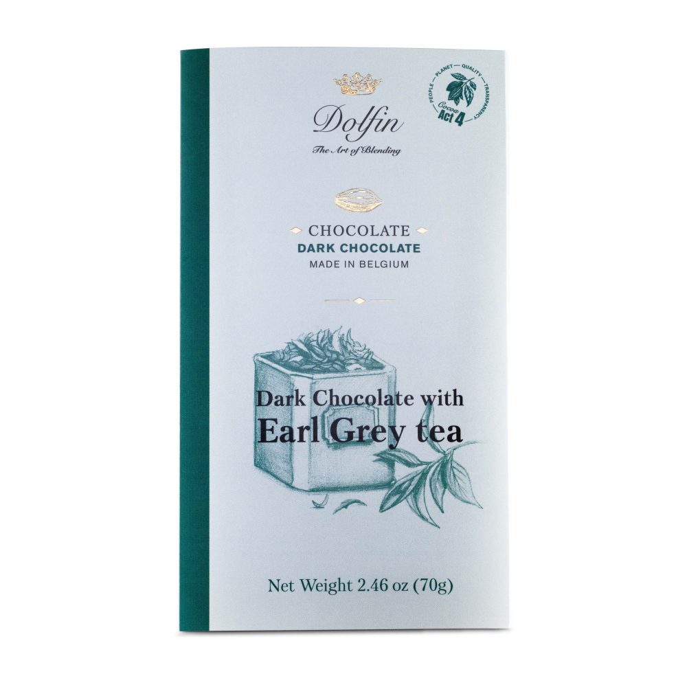 Dolfin 60% Dark Chocolate Bar with Earl Grey Tea-min