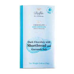 Dolfin 60% Dark Chocolate Bar with Shortbread & Guerande Salt-min