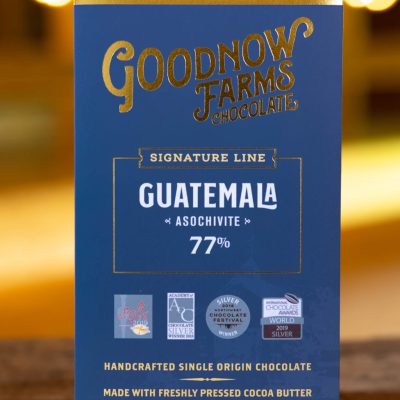 Goodnow Farms Asochivite Guatemala 77% Dark Chocolate Bar