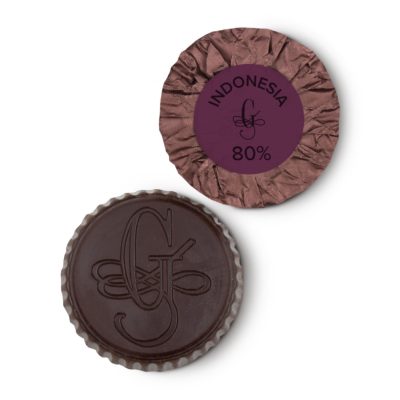 Guido Gobino Indonesia 80% Dark Chocolate Cialdine