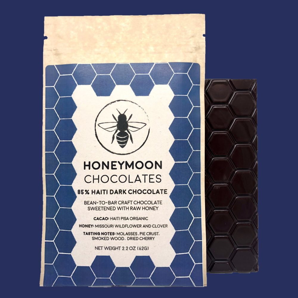Honeymoon Chocolates Haiti 85% Dark Chocolate Bar