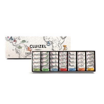 Michel Cluizel 28-Piece Plantations Chocolate Tasting Box