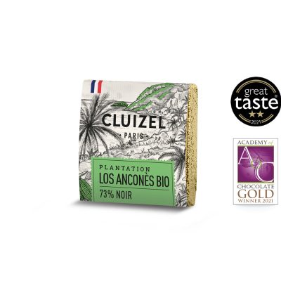 Michel Cluizel Los Anconès Dominican Republic Organic 73% Dark Chocolate Square