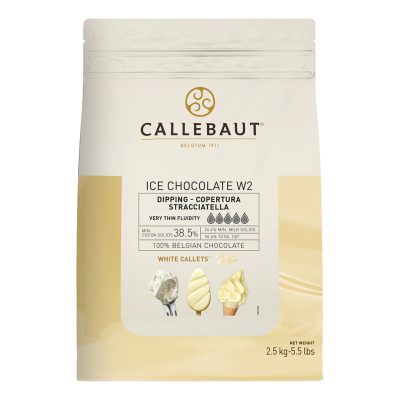 Callebaut Ice Chocolate W2 38.5% White Chocolate Callets