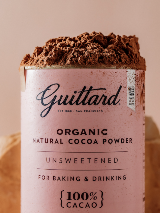Guittard Organic Natural Cocoa Powder (8oz) lifestyle