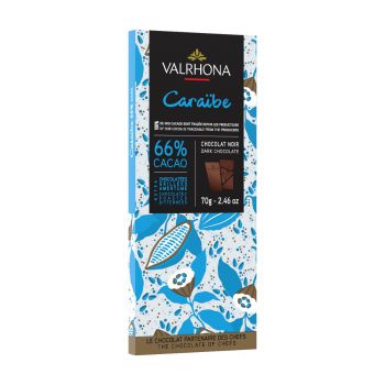 Valrhona Caraibe 66% Dark Chocolate Bar