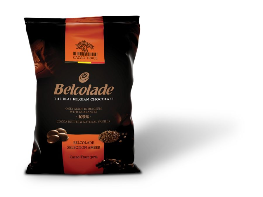 Belcolade Amber 32% Caramelized White Couverture Chocolate Discs