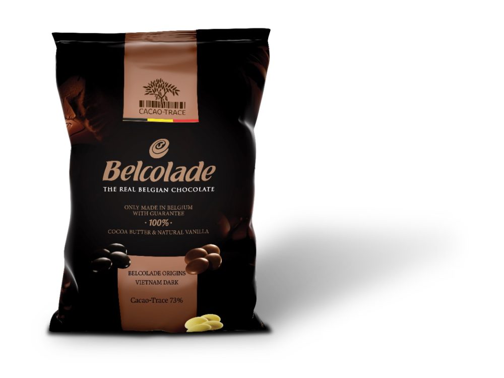 Belcolade Vietnam 73% Dark Couverture Chocolate Discs