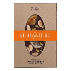 Guido Gobino L Cit Extra Bitter 63% Dark Chocolate with Nuts & Sicilian Fruits-min