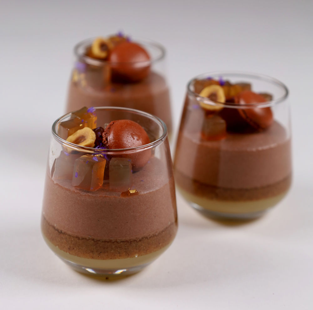 deZaan Lemon Lavender Hazelnut Verrine