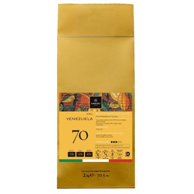 Amedei Venezuela 70% Dark Couverture Chocolate Drops