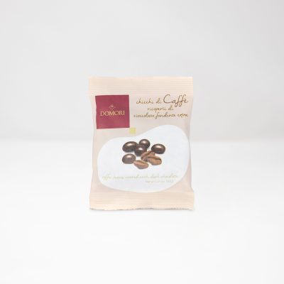 Domori Dragées 75% Dark Chocolate Covered Coffee Beans-min