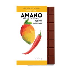 Amano 55% Dark Chocolate Bar with Mango Chili