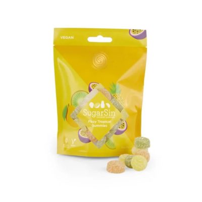SugarSin Fizzy Tropical Vegan Gummies