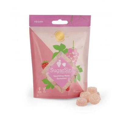 SugarSin Sparkling Rosé Vegan Gummies