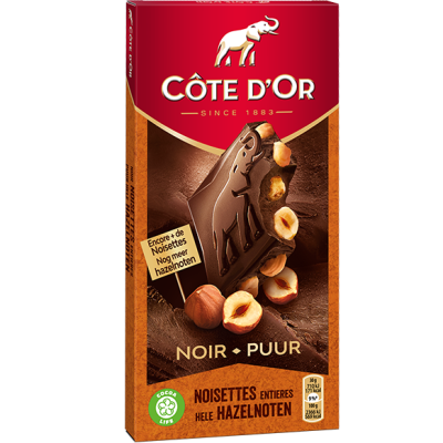 Cote d'Or Dark Chocolate with Whole Hazelnuts