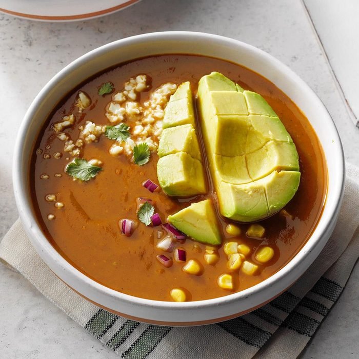Guittard Slow-Cooker Sweet-Potato Chocolate Mole Soup