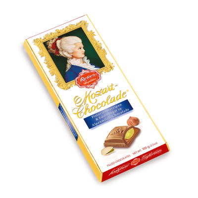 Reber Constanze Mozart Milk Chocolate Bar