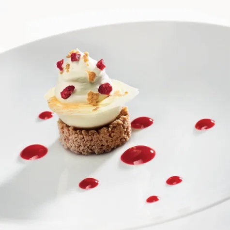 Valrhona Raspberry White Chocolate Twist
