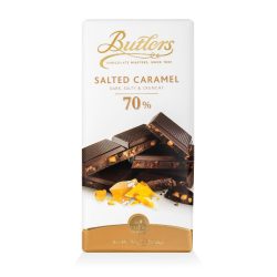 Butlers 70% Dark Chocolate Bar with Salted Caramel