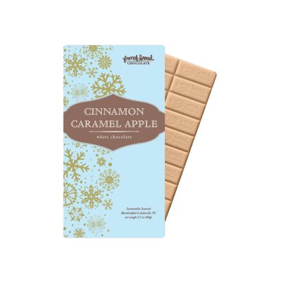 French Broad Cinnamon Caramel Apple White Chocolate Bar-