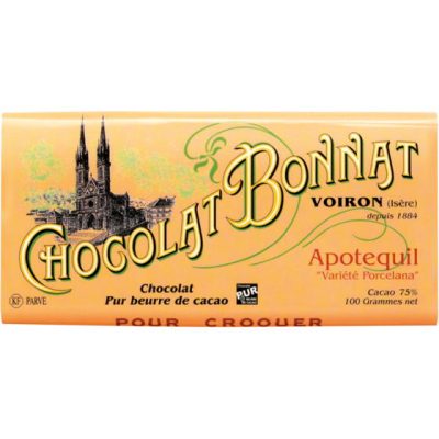 Chocolat Bonnat Apotequil Peru 75% Dark Chocolate Bar