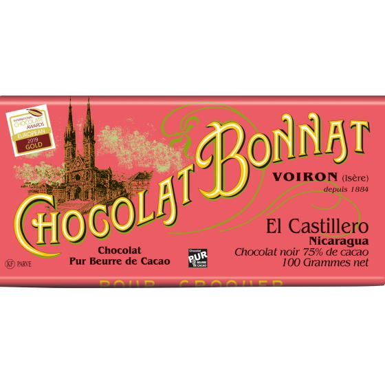 Chocolat Bonnat El Casterillo Nicaragua 75% Dark Chocolate Bar
