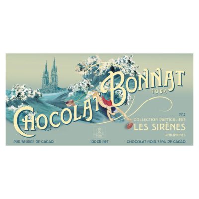 Chocolate Bonnat Les Sirènes Philippines 75% Dark Chocolate Bar
