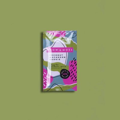 Crow & Moss 40% Coconut Mylk Bar with Coconut Macaroon Cookie