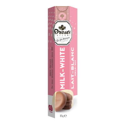 Droste Milk & White Chocolate Pastilles Roll