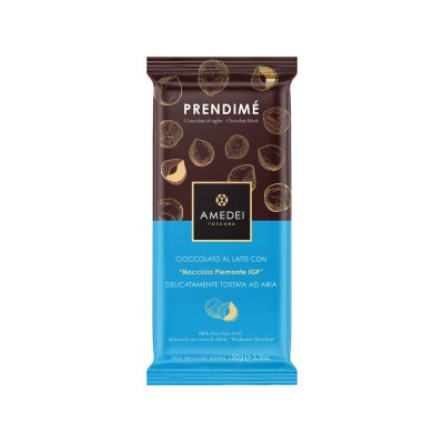 Amedei Prendimé Toscano Brown 32% Milk Chocolate with Piedmont Hazelnuts (150g)